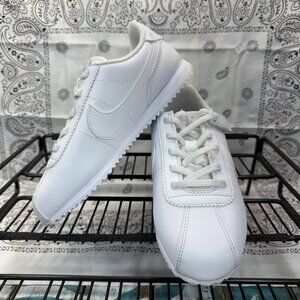 New Nike Cortez EasyOn Little Kids Size 13C White Sneaker DM0951-107